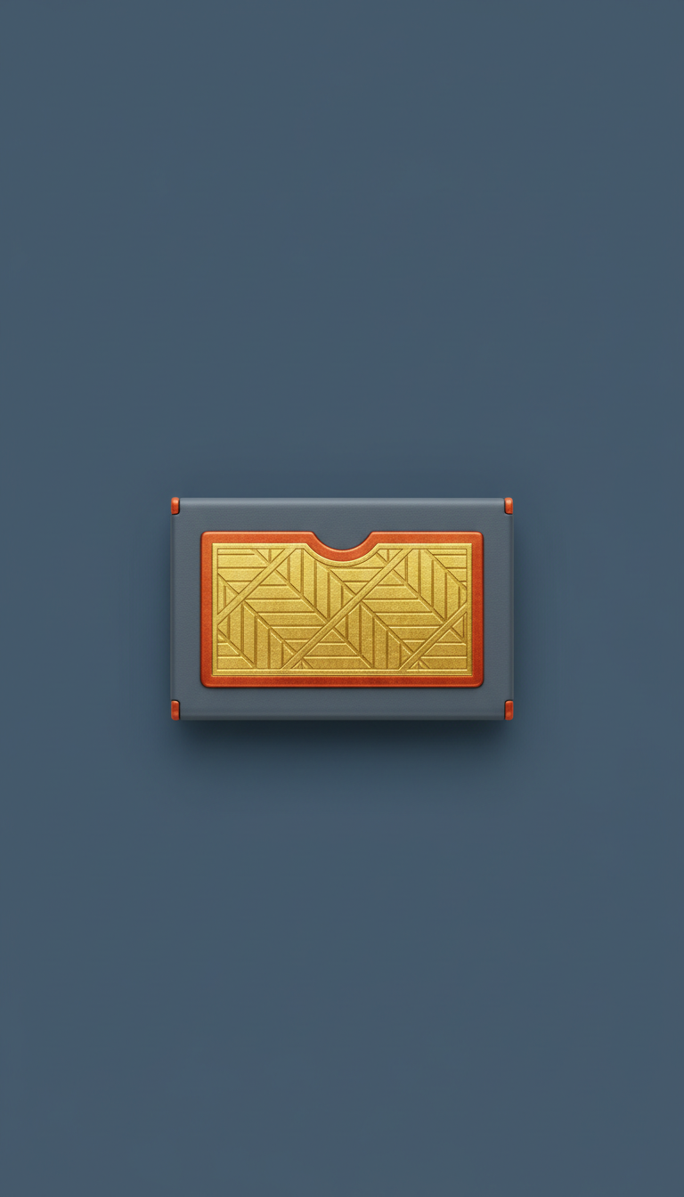 Branded Magnetic Card Holder—UV Protection